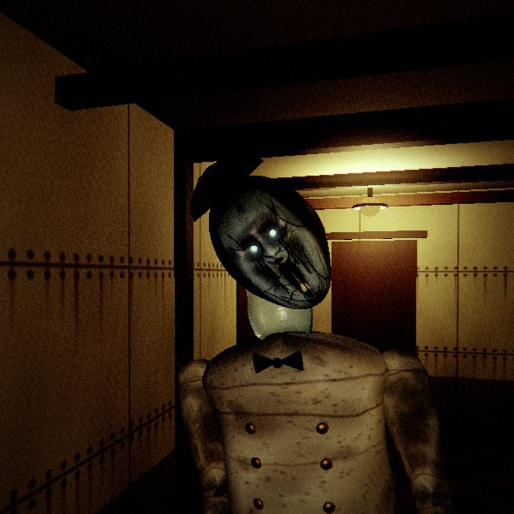 The Steward: a drowned ship’s steward in a stained white jacket, his head hanging to one side