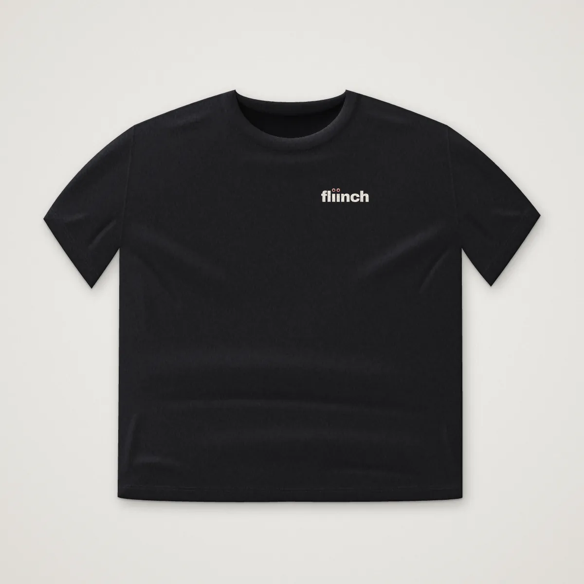 WATCHING YOU Heavyweight Tee in Black, front