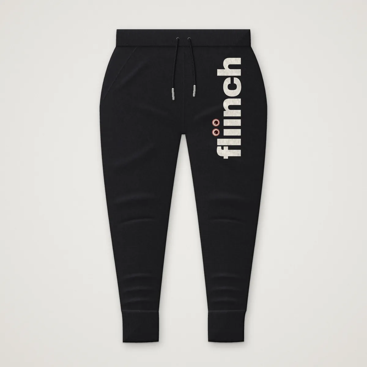 fliinch Joggers in Black, front